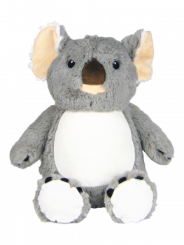 Bestickter Koala mit Namen und Geburtsdatum für Jungs