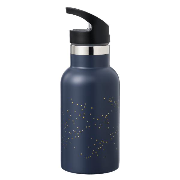 FRESK Thermos Trinkflasche 350ml-Indigo Dots